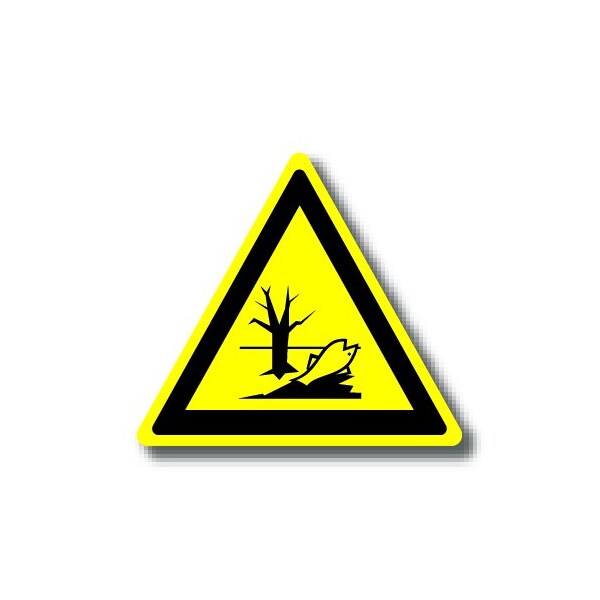 Ergomat 16in TRIANGLE SIGNS - Environmental Hazard DSV-SIGN 256 #1340 -UEN - main